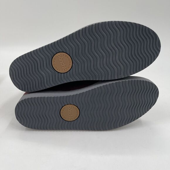 Panchic Ankle‎ Boot Womens 10.5 Wine Made In Italy - Picture 9 of 11